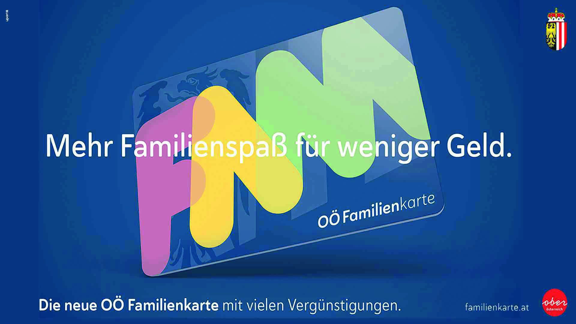 Familienkarte Oberösterreich